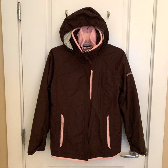 Columbia Youth Interchange Waterproof Bugaboo Jacket Size 14/16 - Picture 8 of 14